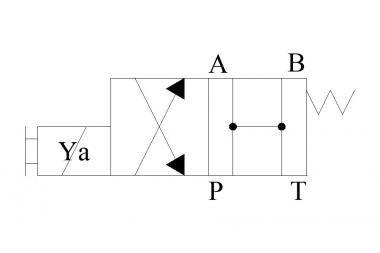 (ca) Útváltó, 6, 4/2,H,a, 230 AC (Cetop3-02E)
